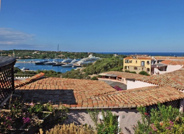 36.Yachten vor Porto Cervo
